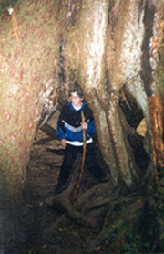 Me under a tree