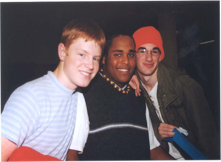 This is a picture of me, left, Jacob, middle, and the infamous Eric Eichenlaub, right.