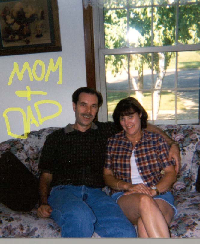 My mom and dad