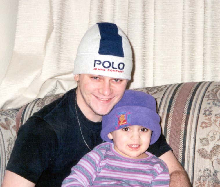 My brother, Mark and my niece (his daughter), 		Cynthia